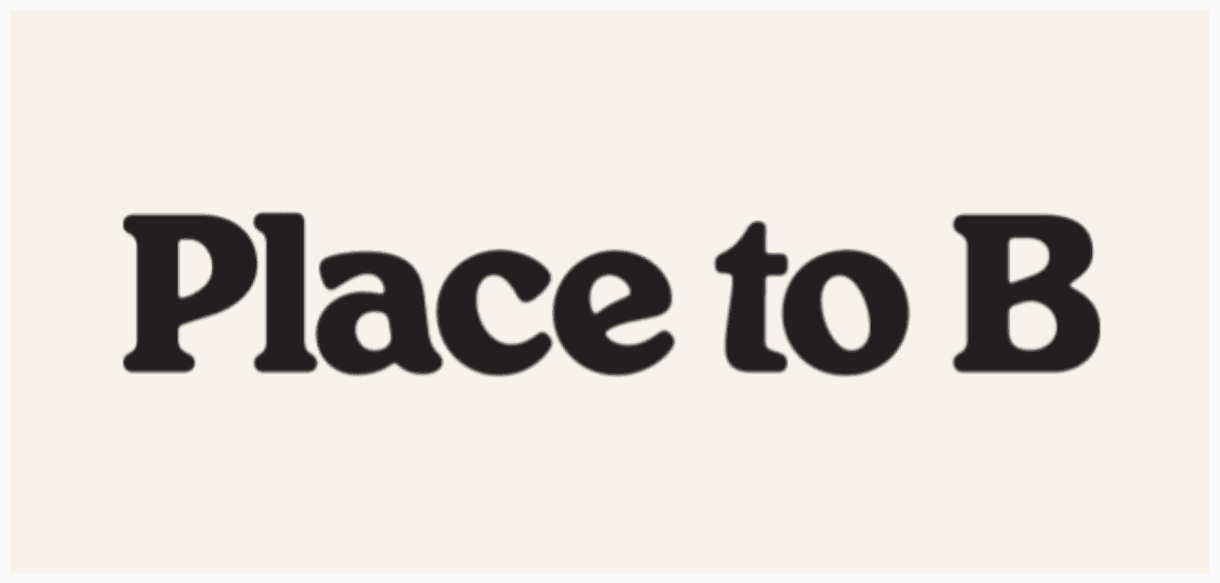 Place to B